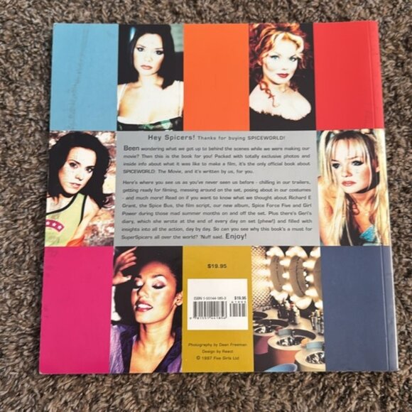 Spice Girls 1997 Official Book Of The Movie Spice World 1996 The Unofficial Book - Picture 10 of 13